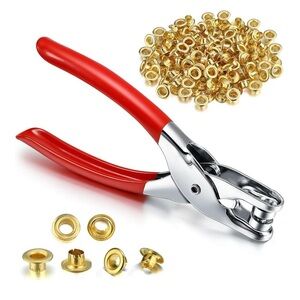 Grommet Eyelet Plier Set, Eyelet Hole Punch Pliers Kit